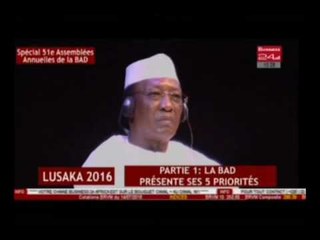 Business 24   Lusaka 2016 Partie 1 la BAD présente ses 5 priorités