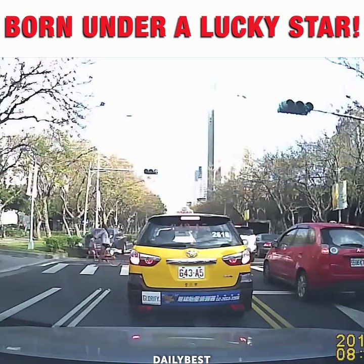 Luckly Save From Death