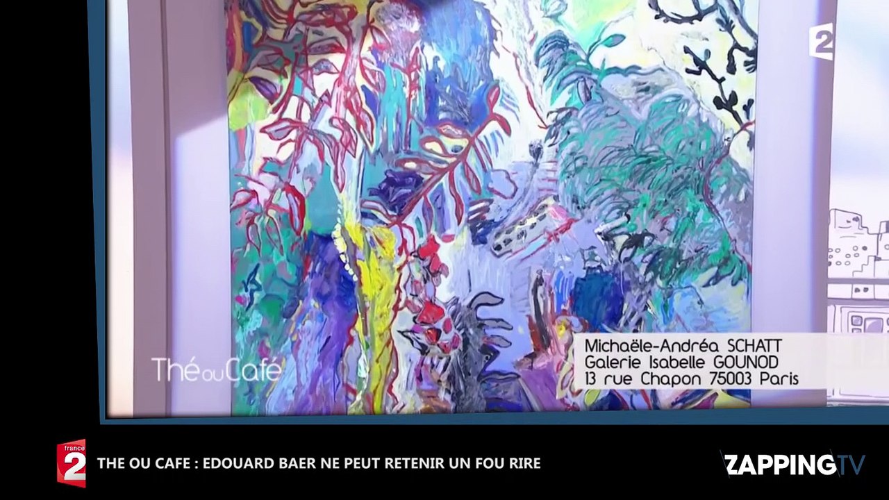 Thé ou Café : Edouard Baer et Catherine Ceylac amusés, le fou rire incontrôlable (Vidéo)