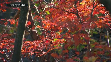 [날씨] 붉게 물드는 북한산...내일 서울 낮 17℃ / YTN (Yes! Top News)