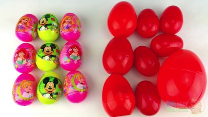 Learn Patterns with Surprise Eggs! Opening Surprise Eggs filled with Toys! Lesson 2