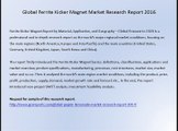 Global Ferrite Kicker Magnet Market Research Report 2016