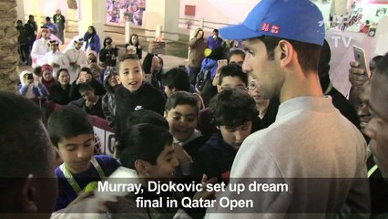 Murray, Djokovic set up dream Qatar Open final