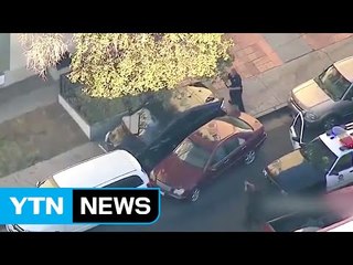 추격하던 경찰차 총탄 세례...총기 비극 악순환 / YTN (Yes! Top News)