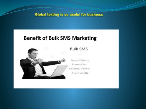 Global Texting is so Useful for Business