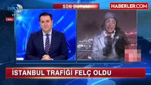 Trafik Çilesini Anlatan Kanal D Muhabiri Yüz Felci Geçiriyordu