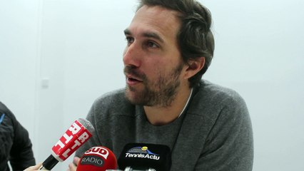 Tennis - FFT - Arnaud Di Pasquale : "Oui, ça a joué sur ma décision le climat actuel qu'il y a la FFT !"