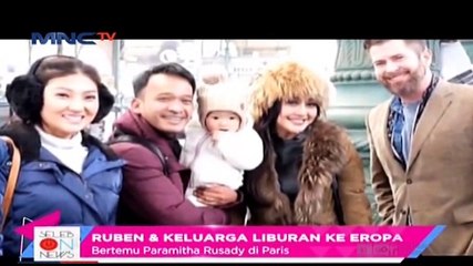 Jessica Iskandar dan Ruben Liburan ke Eropa