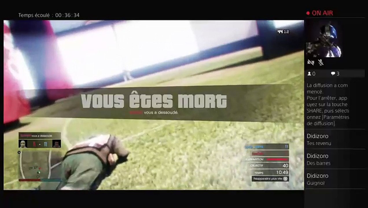 Diffusion de florian gaming 13activiter multis Gtav online (3)