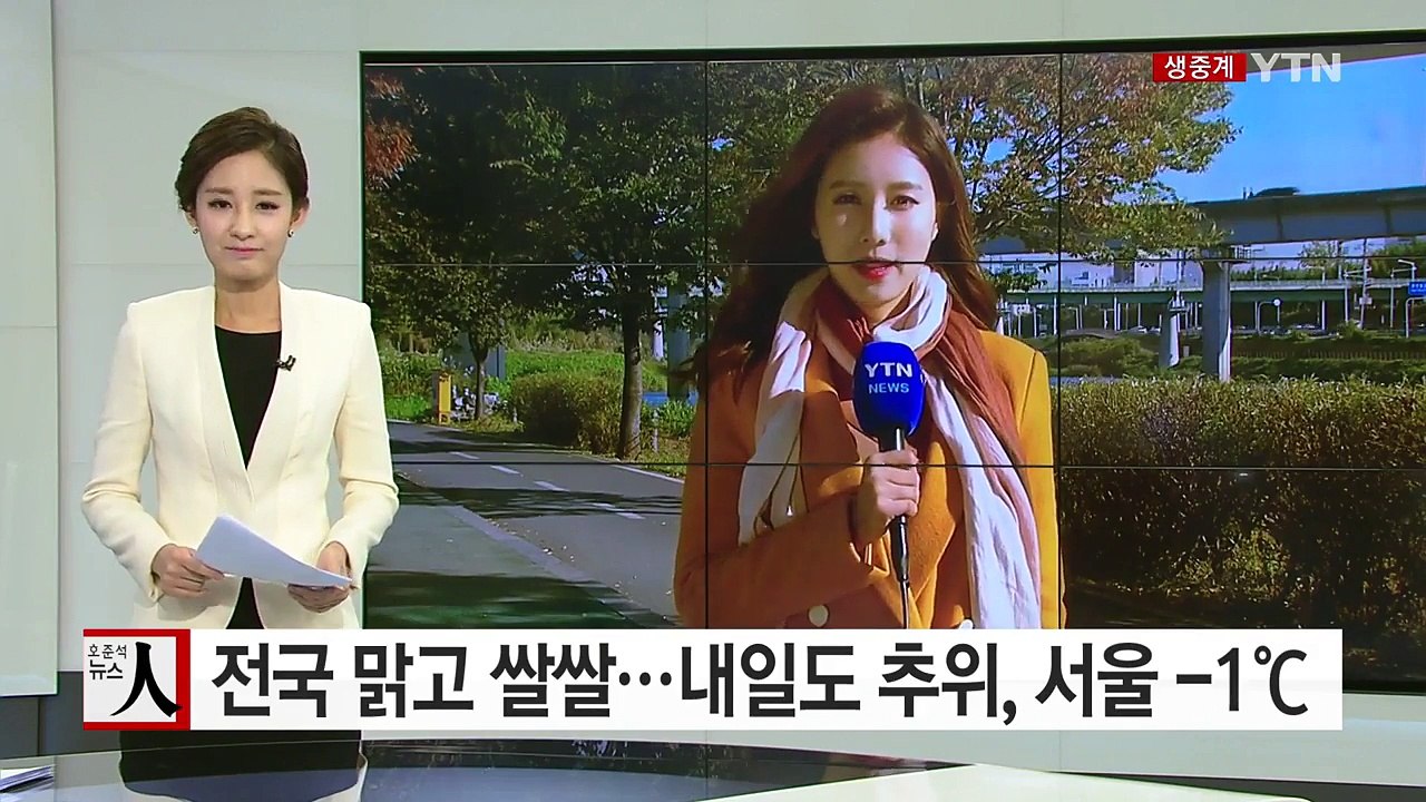 [날씨] 전국 맑고 쌀쌀...내일도 추위, 서울 -1℃ / YTN (Yes! Top...