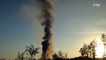 미 앨라배마 중부서 휘발유 가스관 폭발 7명 부상 / YTN (Yes! Top News)