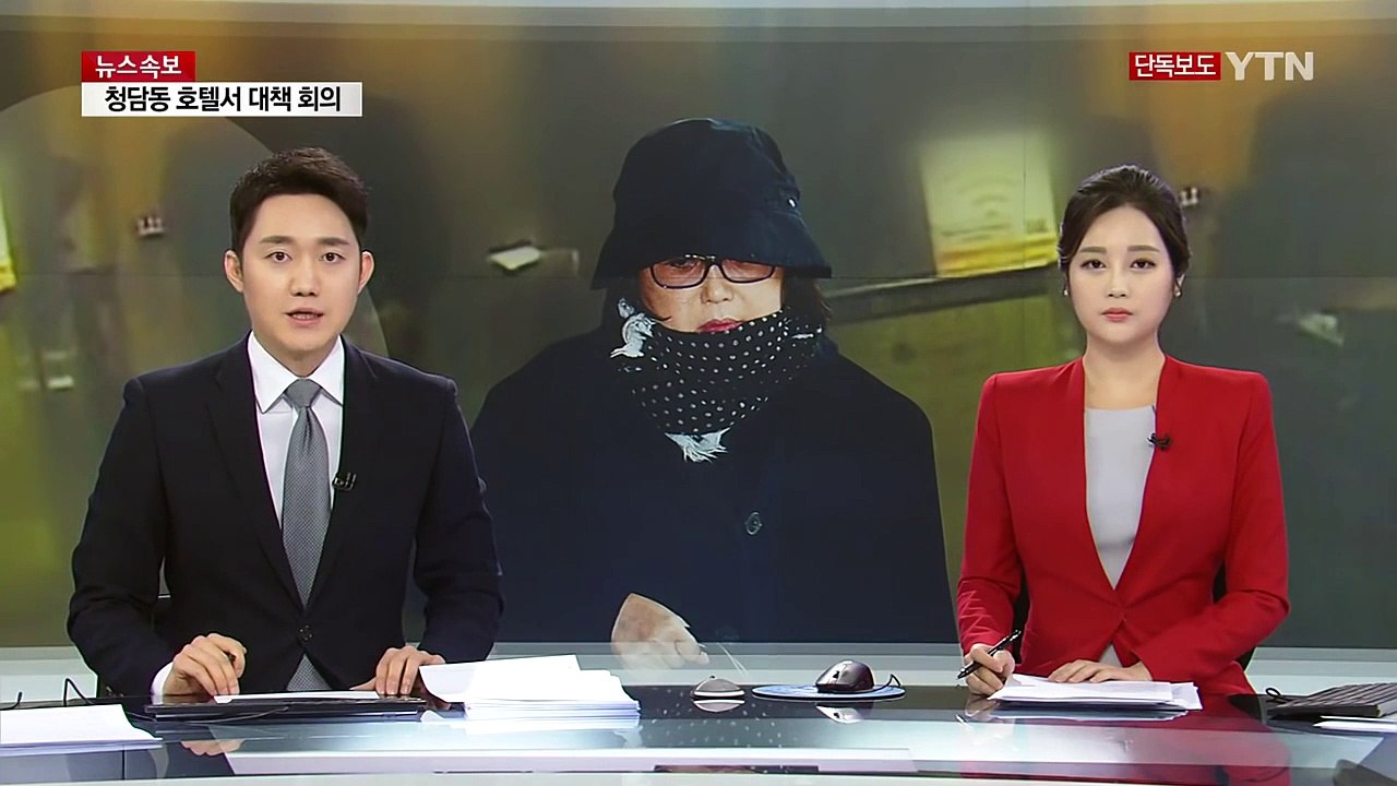 [단독] 최순실 귀국 후 머문 호텔 확인...대책회의  / YTN (Yes! Top...