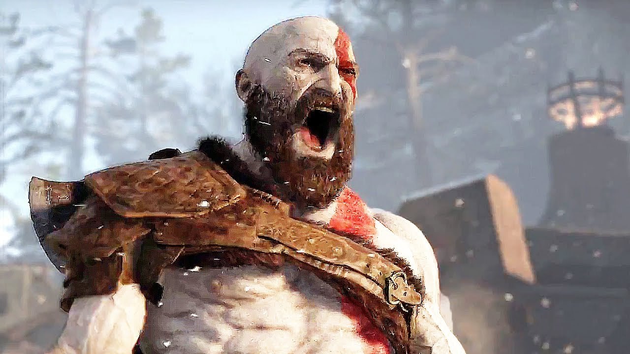 GOD OF WAR 4 Gameplay Trailer (E3 2017)