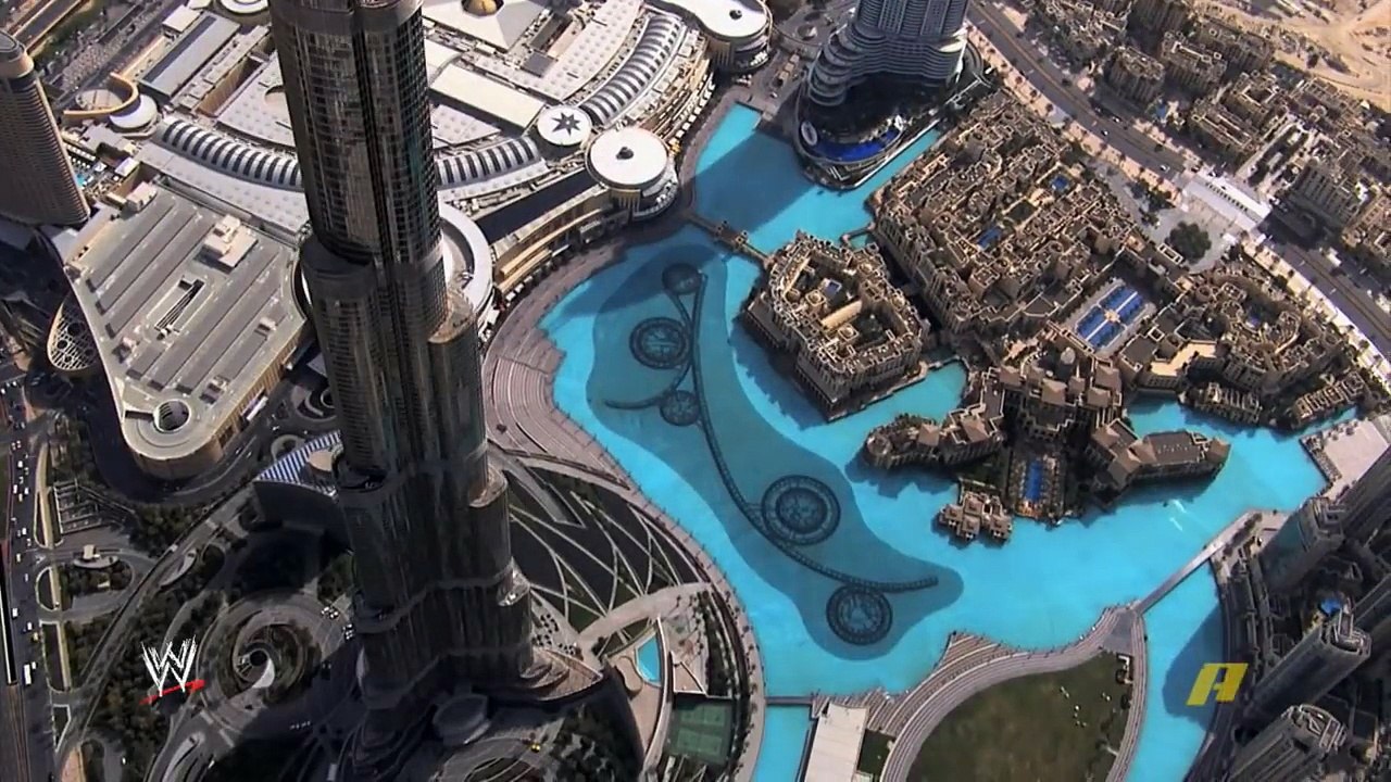 John Cena and Kane clash in Dubai during a press conference