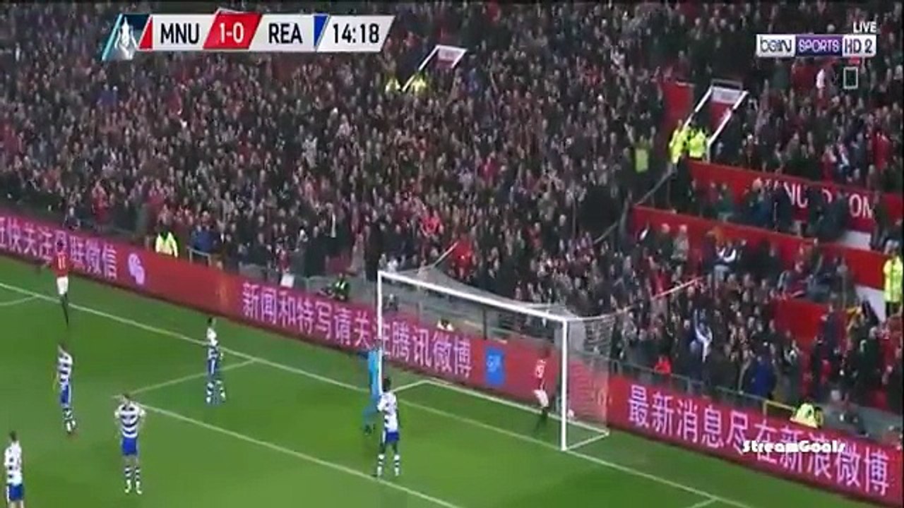 اهداف مباراة مانشستر يونايتد وريدينج 4-0  كأس الإتحاد الإنجليزي