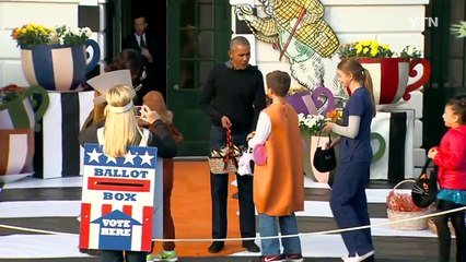 [영상] 백악관에 나타난 '레임덕' 오바마의 반응은? / YTN (Yes! Top News)