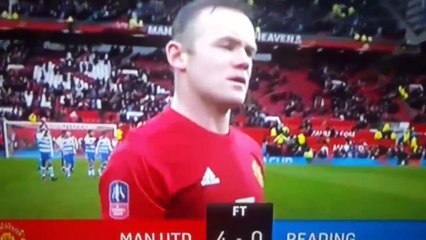 Reading Player Doesn't Want To Swap Shirts With Rooney!