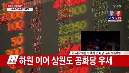 '트럼프 쇼크' 주가 급락·환율 급등 / YTN (Yes! Top News)