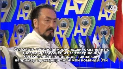 Люди предпочитают агрессию и злость, тогда как жить к мире очень легко