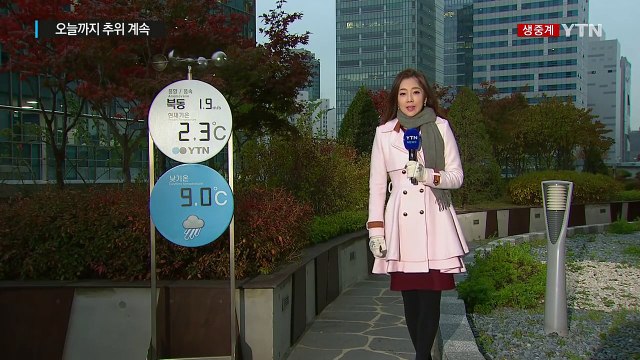 [날씨] 오늘까지 추위 계속...오후에 전국 비 / YTN (Yes! Top News)