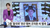 그룹 '들국화' 원년 멤버 조덕환씨 별세 / YTN (Yes! Top News)