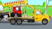 Das Polizeiauto Zeichentrick Lernen und bauen Autos für Kinder Lehrreicher Zeichentrickfil