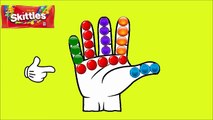 Skittles Candy Rainbow Hand-How to make a Candy Hand - Surprise Eggs and Funny Kids Toys