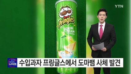 농심켈로그 수입 과자 도마뱀 사체 발견...판매 중단·회수 조치 / YTN (Yes! Top News)
