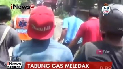 Download Video: Panik Akibat Tabung Gas Meledak, Seorang Buruh Lompat ke Jurang