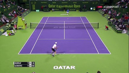 Le point surréaliste entre Andy Murray et Novak Djokovic