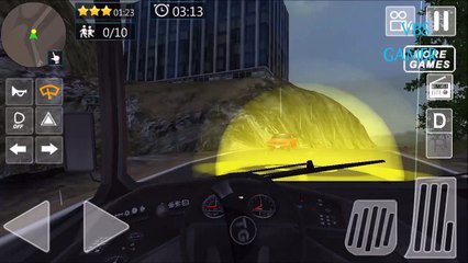 Drive The Bus To The Red Spot And Make Sure The Passengers Get Picked Up!