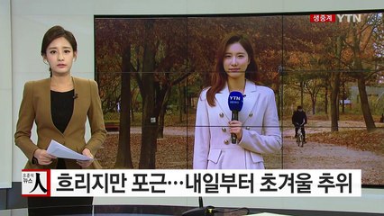 [날씨] 포근한 늦가을 끝...내일부터 본격 추위 / YTN (Yes! Top News)
