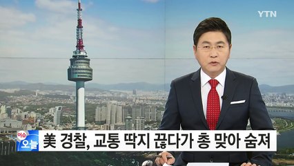 美 경찰관, 교통 딱지 끊다가 총 맞아 숨져 / YTN (Yes! Top News)