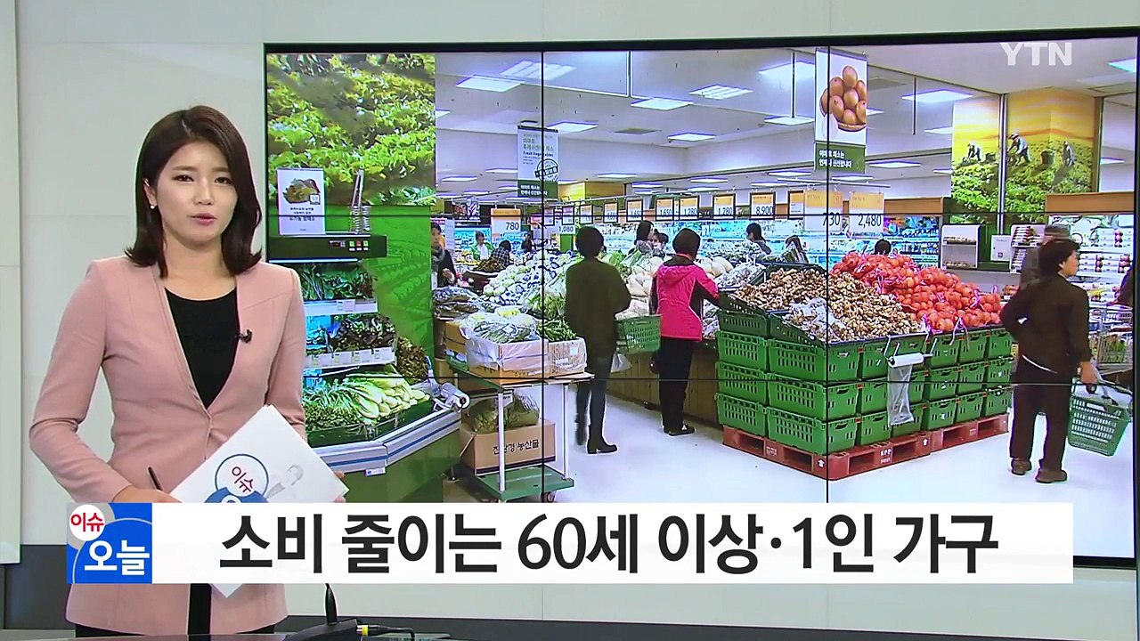 "미래 불안" 고령 가구·1인 가구도 소비 줄인다 / YTN (Yes! Top News)