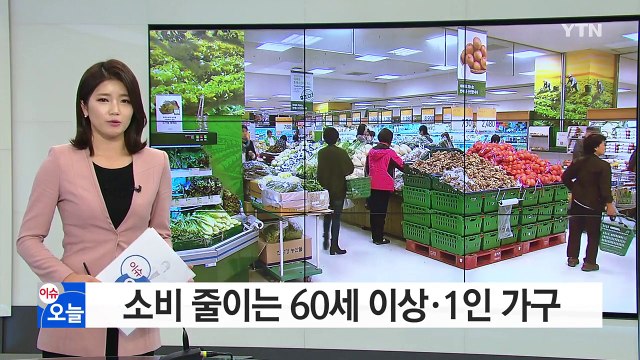 미래 불안 고령 가구·1인 가구도 소비 줄인다 / YTN (Yes! Top News)
