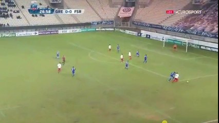 Grenoble vs Frejus Saint Raphael 0-1 Mendy Goal 07-01-2017 (HD)