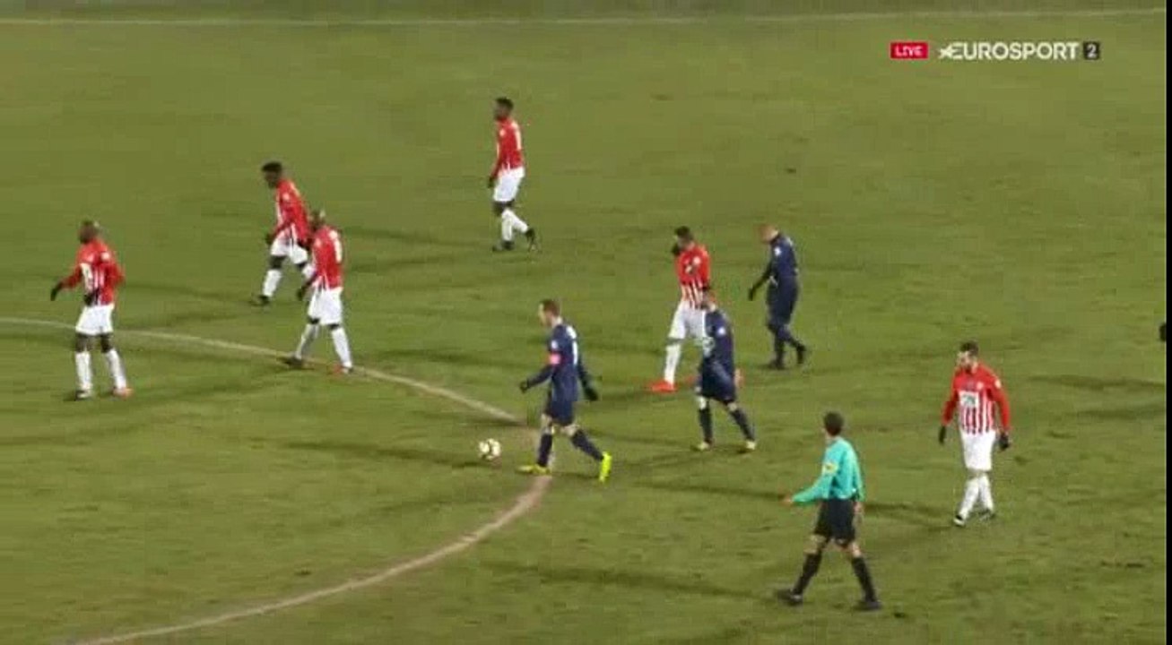 Youssouf Hadji Goal HD - Besancon FC 0 - 1	 Nancy 07.01.2017