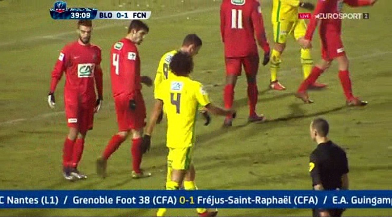 Anthony Robic Goal HD - Besancon FC 0 - 2	Nancy 07.01.2017