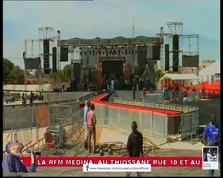 YOUSSOU NDOUR EN BALANCE AU CICES