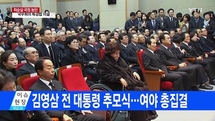 김영삼 전 대통령 1주기 추모식 / YTN (Yes! Top News)