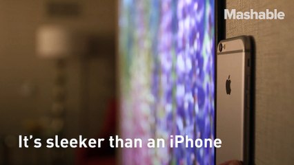 LG's new TV is thinner than your phone