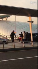 JANG KEUN SUK AT INCHEON AIRPORT ARRİVAL TO GUANGZHOU AIRPORT CHİNA 07.01.2017