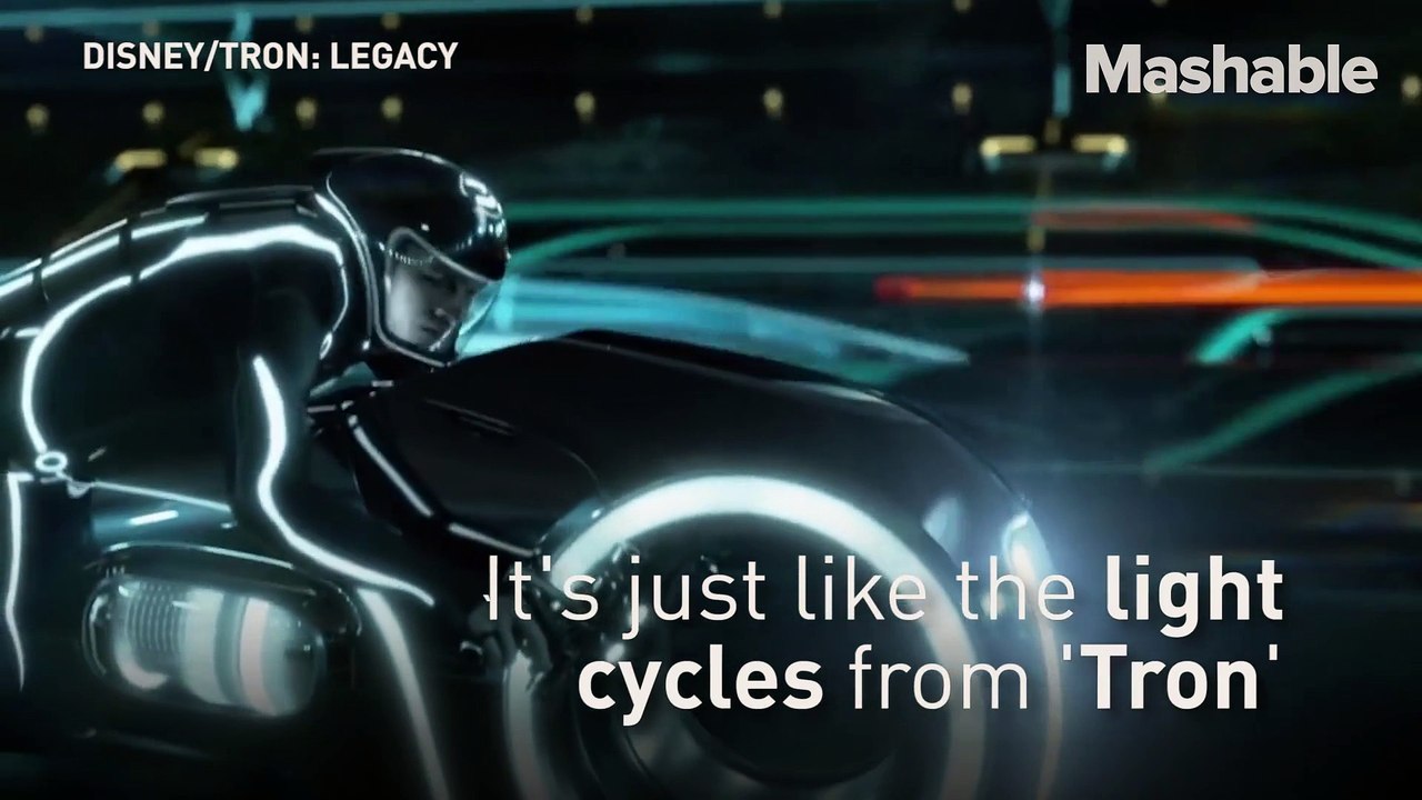 This spokeless bike is straight out of the future