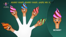 Cone Ice Cream Finger Family Finger Family Songs | Daddy Finger Nursery Rhymes