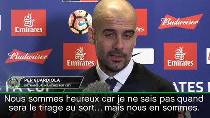 Cup - Guardiola : '' Tout peut arriver''