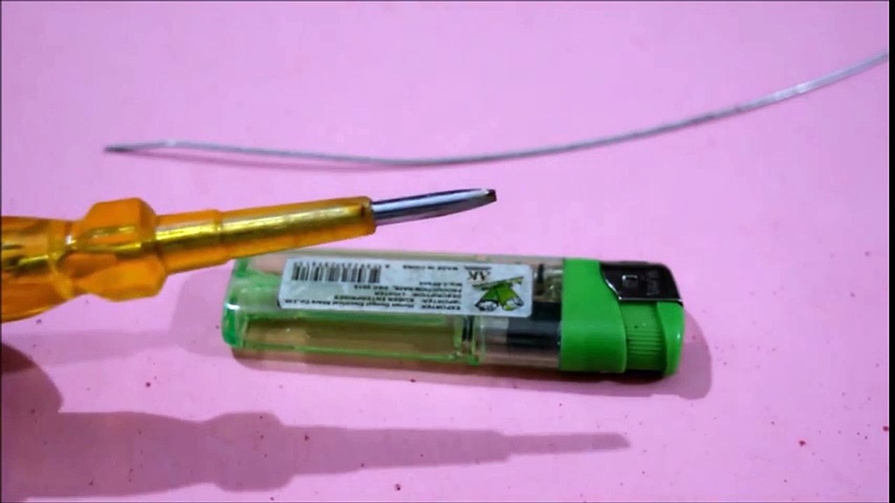 how to make a solding iron at home