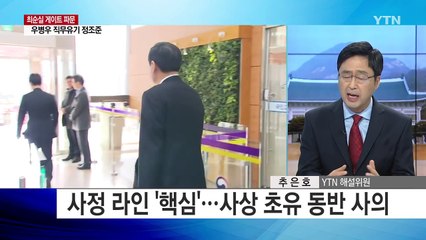 자타공인 '최고의 칼잡이' 최재경이 사의 표명한 이유 / YTN (Yes! Top News)