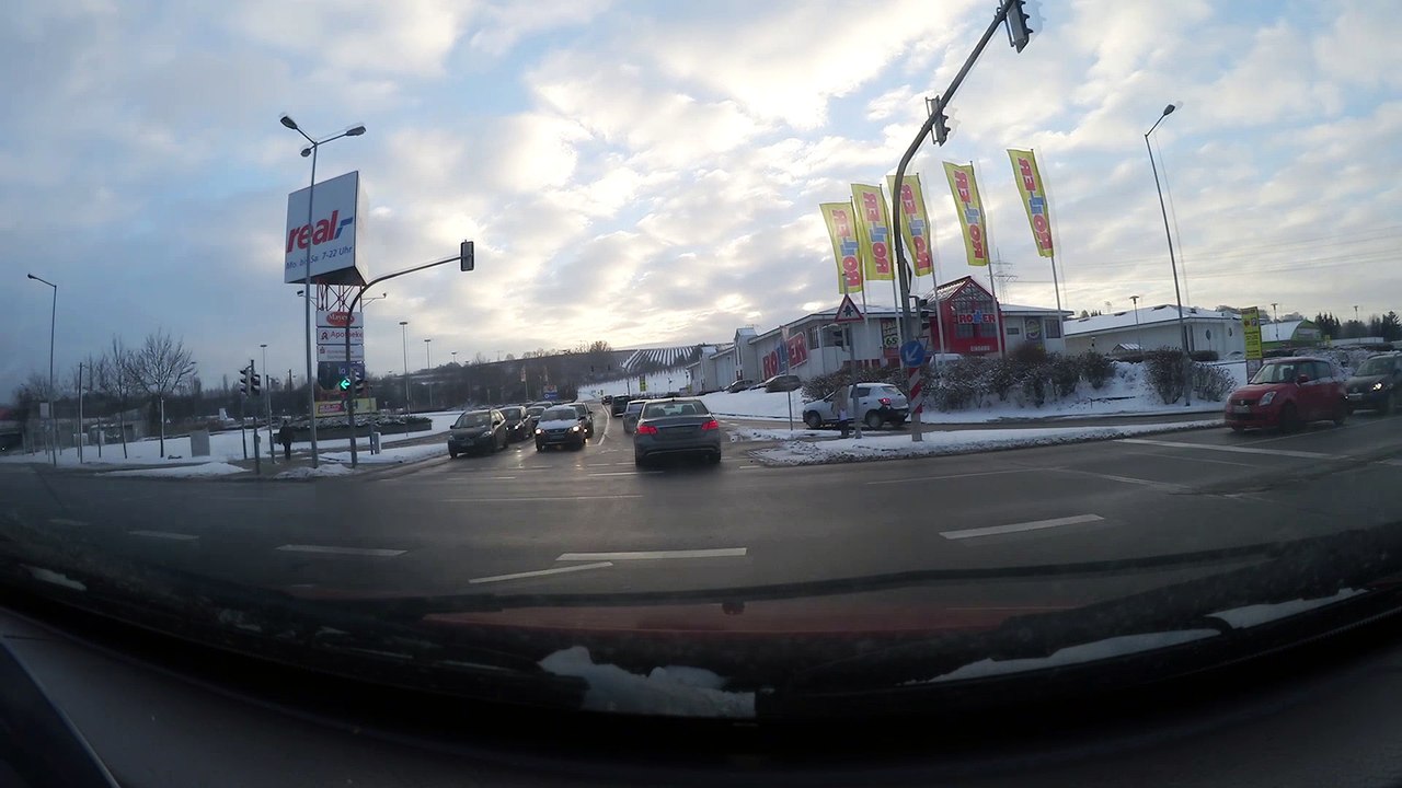 Fahren durch Heidenau