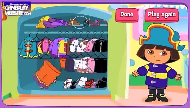 Dora the Explorer dress up funny cartoon episode game Baby and Girl cartoons and games v5Ak4SN5dOg