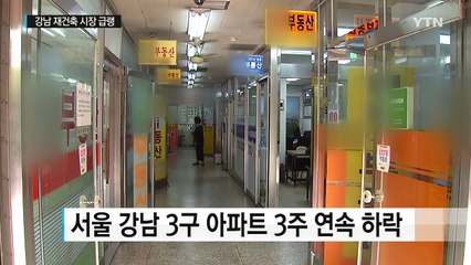 강남 재건축 '억 소리' 나는 하락세 / YTN (Yes! Top News)